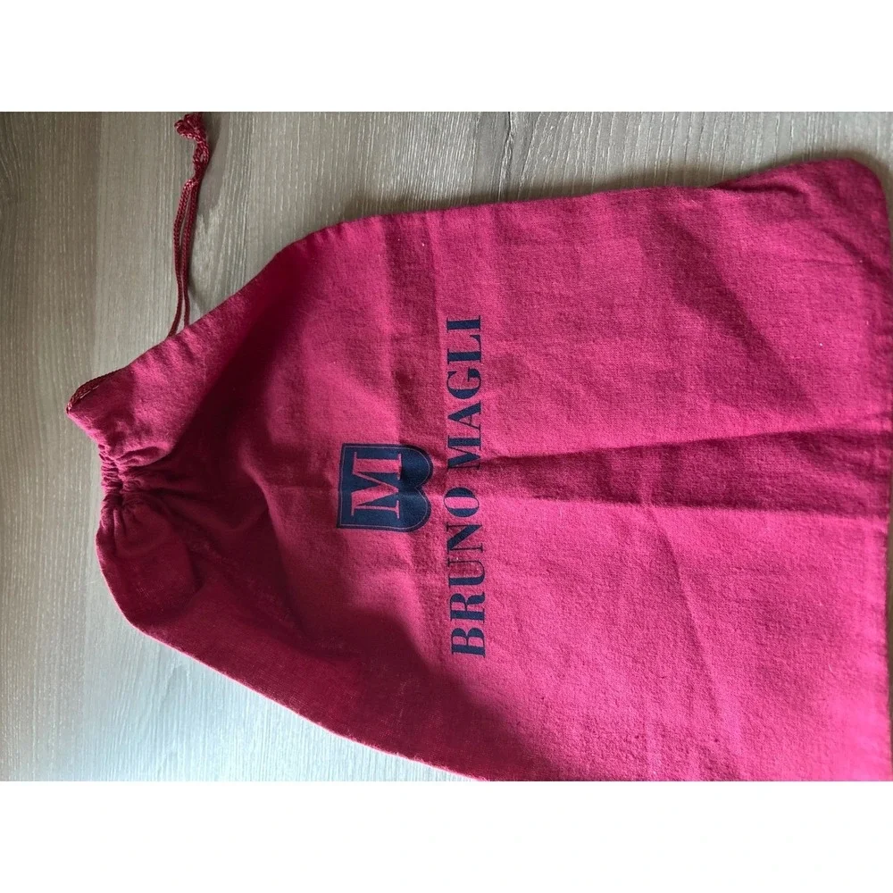 Bruno Magli Drawstring Shoe Dust Bag‎ Authentic Storage Pouch Travel Designer